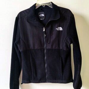 The North Face Women's Denali Black Fleece Zip Up Jacket - Size Small